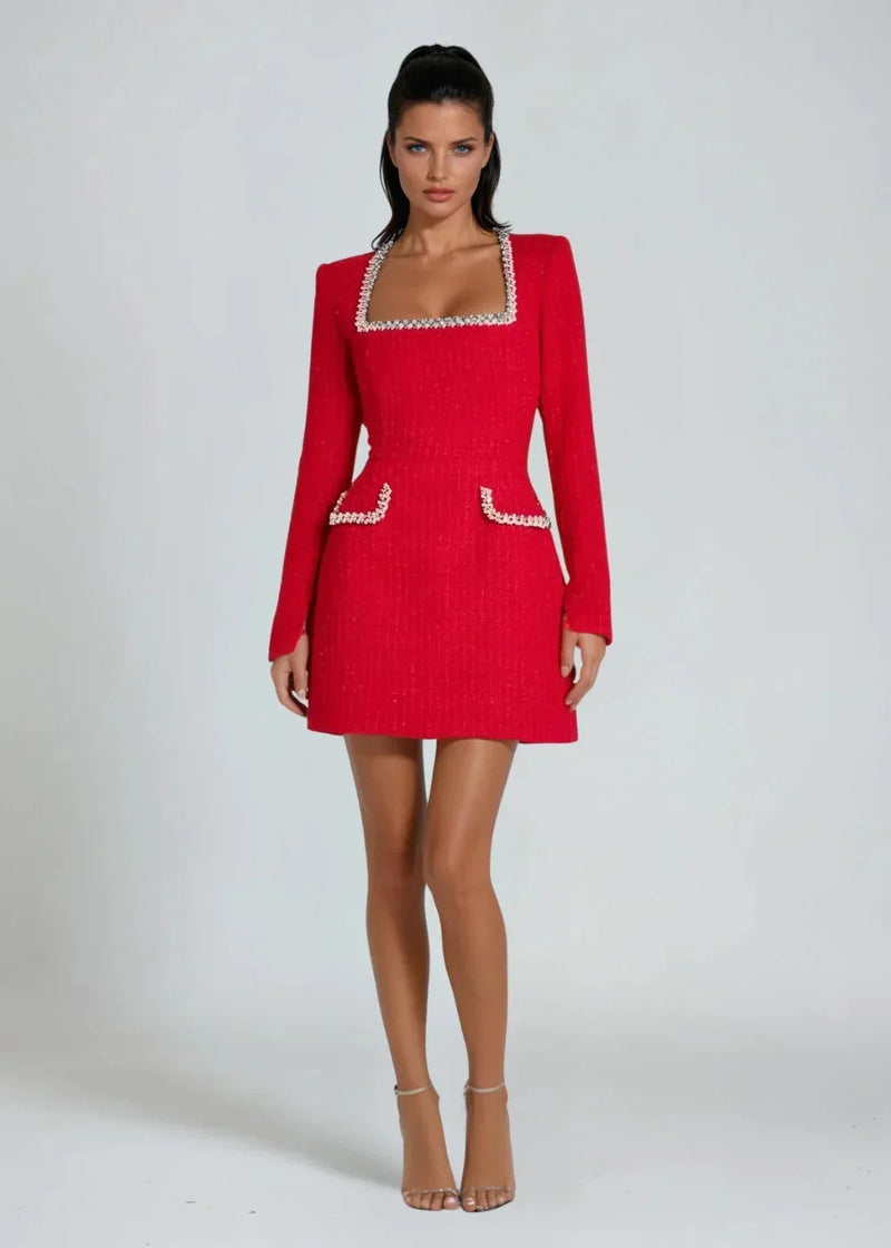 Xanthe Women's Mini Dress - back view