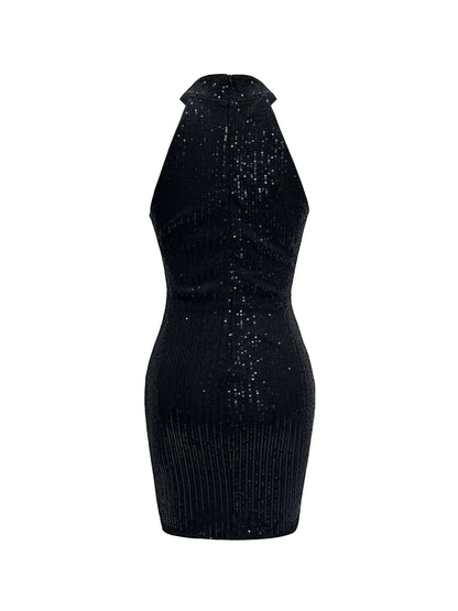 Elena Women's Mini Dress - back view