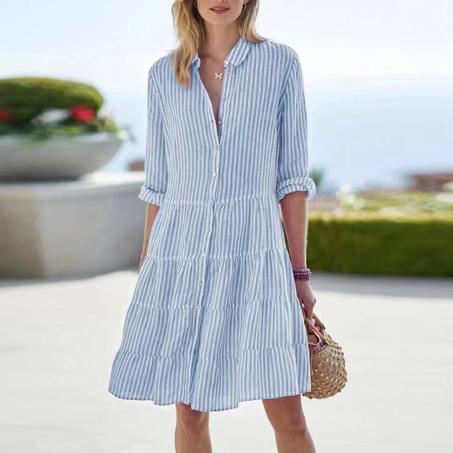 Tilda Women's Mini Dress - full-length view