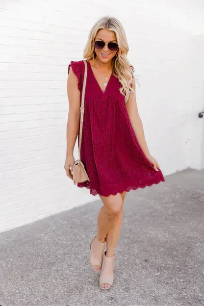 Liana Women's Mini Dress - front view