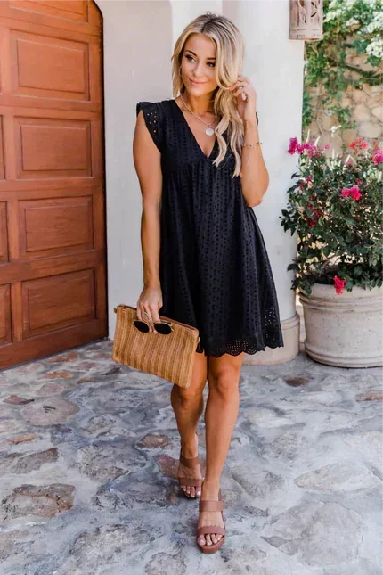 Liana Women's Mini Dress - full-length view
