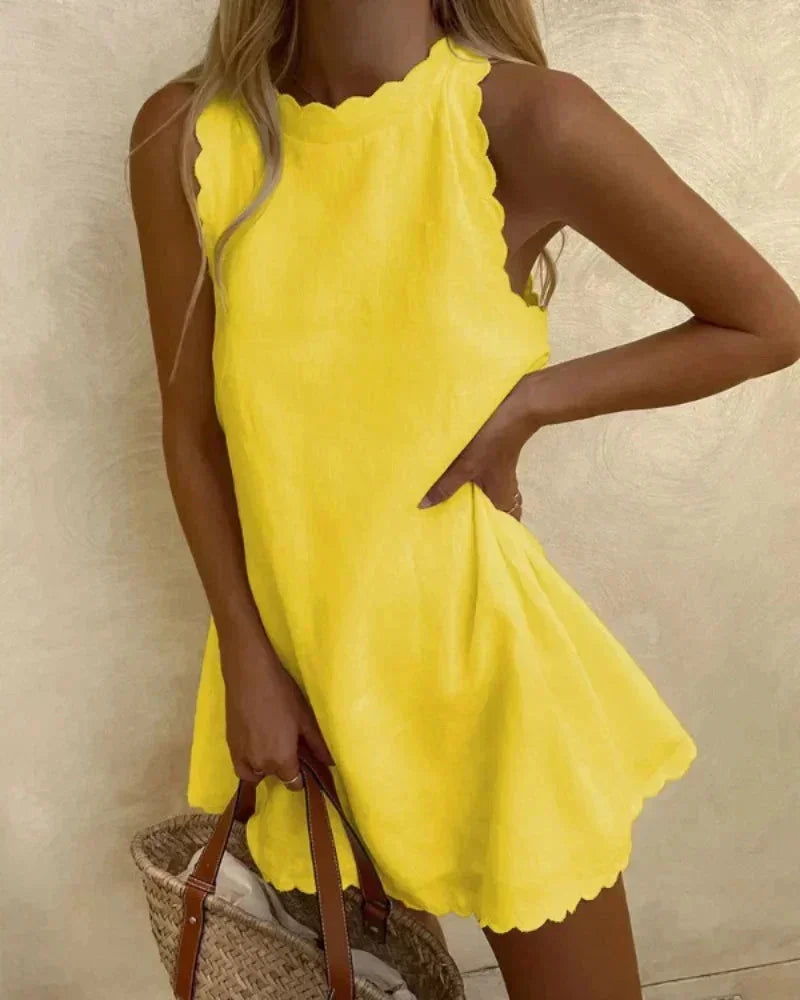 Verity Women's Mini Dress - close-up detail