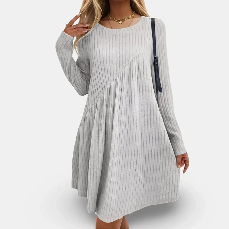 Perla Women's Mini Dress - fabric and finish detail