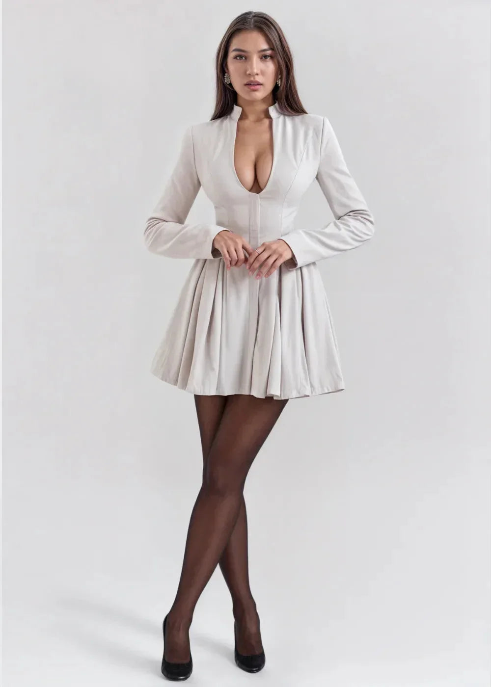 Darcy Women's Mini Dress - full-length view