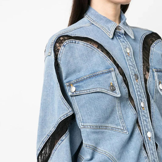 Fleur Women's Shirt Dress - styled view