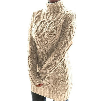 Beatrix Women's Cable Knit Sweater - front view