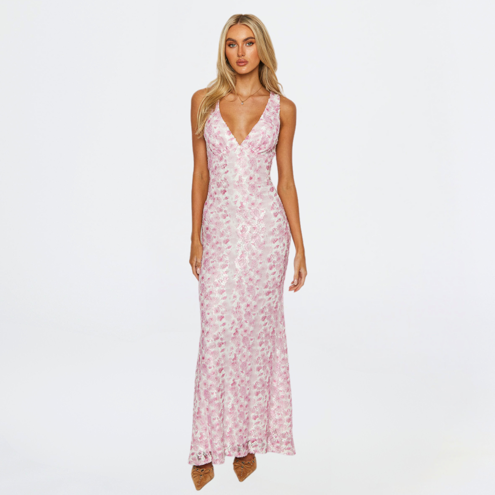 Talia Women's Floral Dress - front view