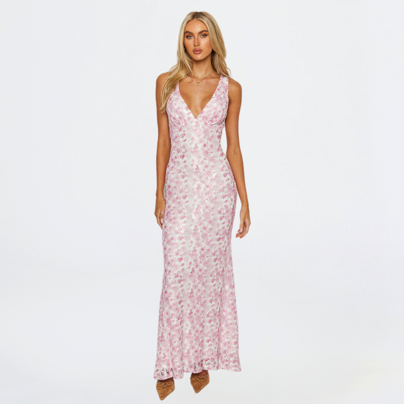 Talia Women's Floral Dress - front view