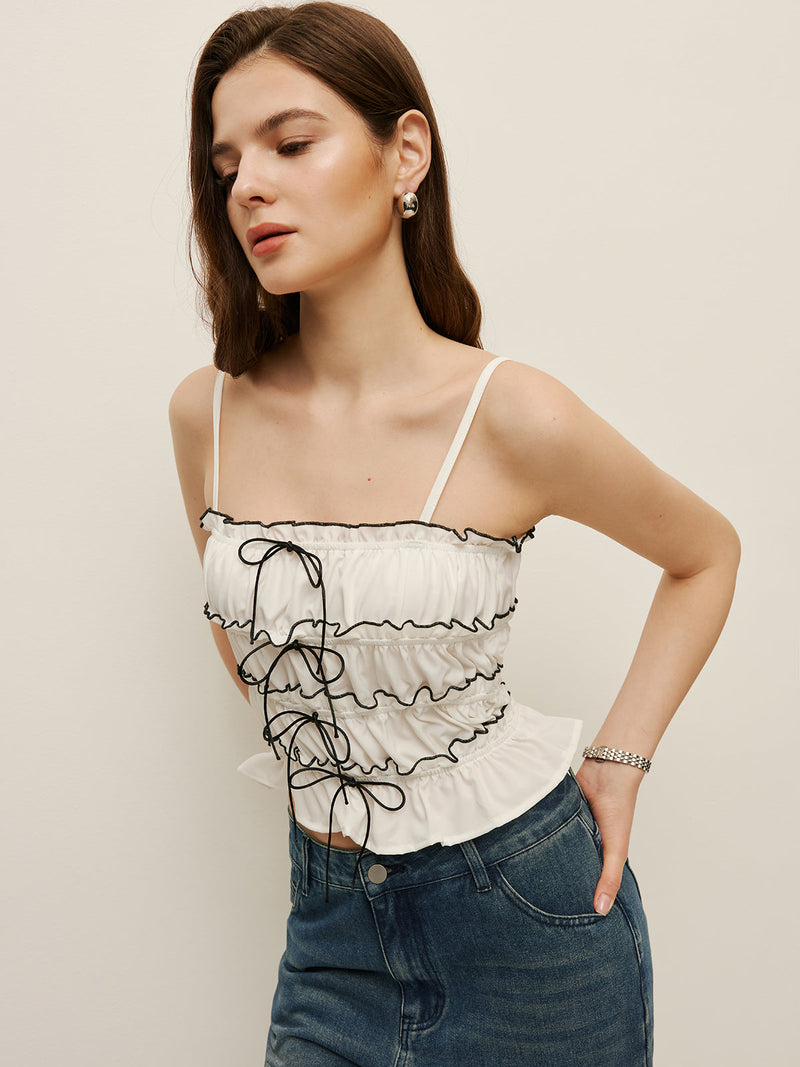 Ulla Women's Camisole - close-up detail