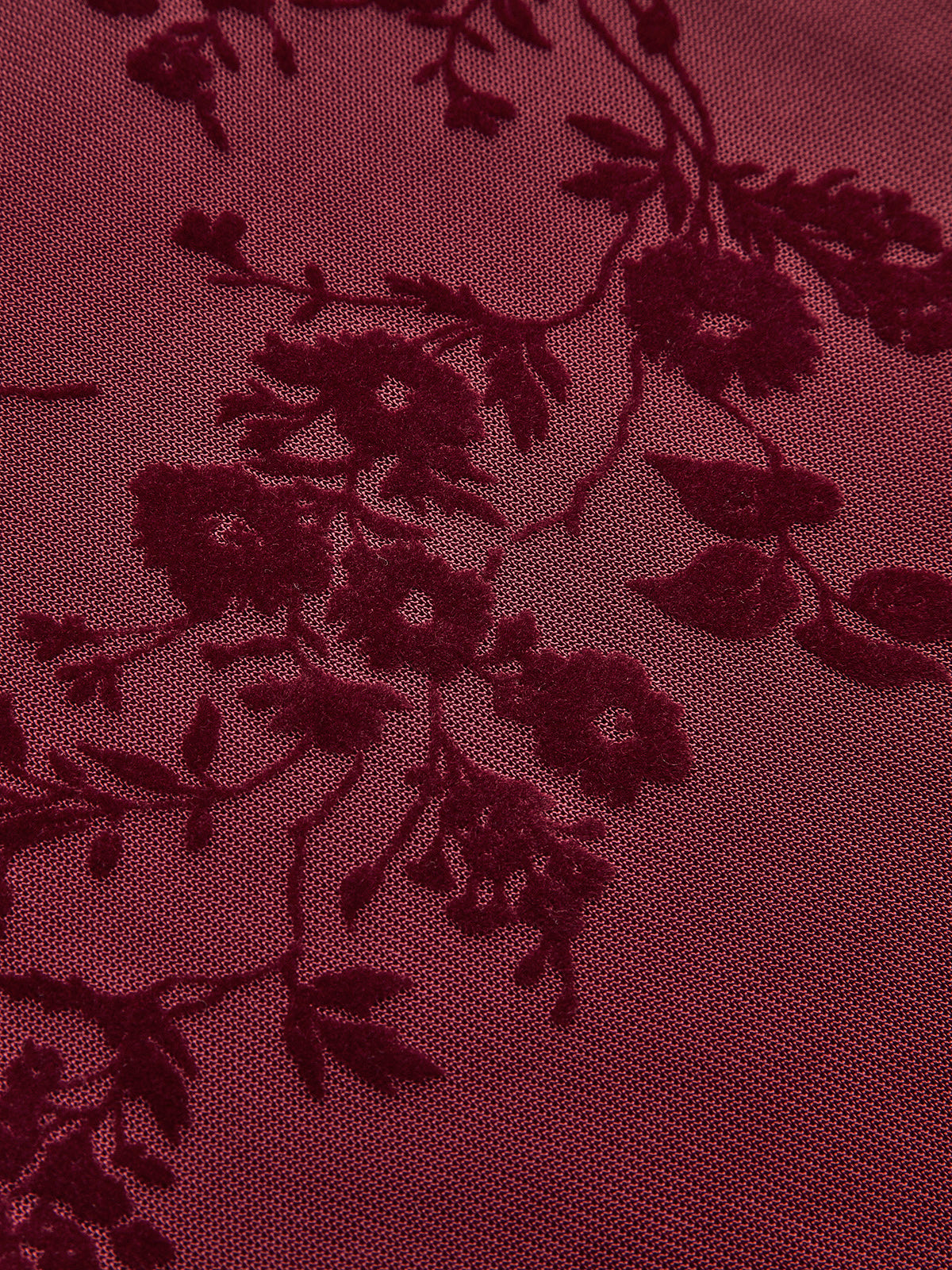 Kira Women's Floral Dress - fabric and finish detail