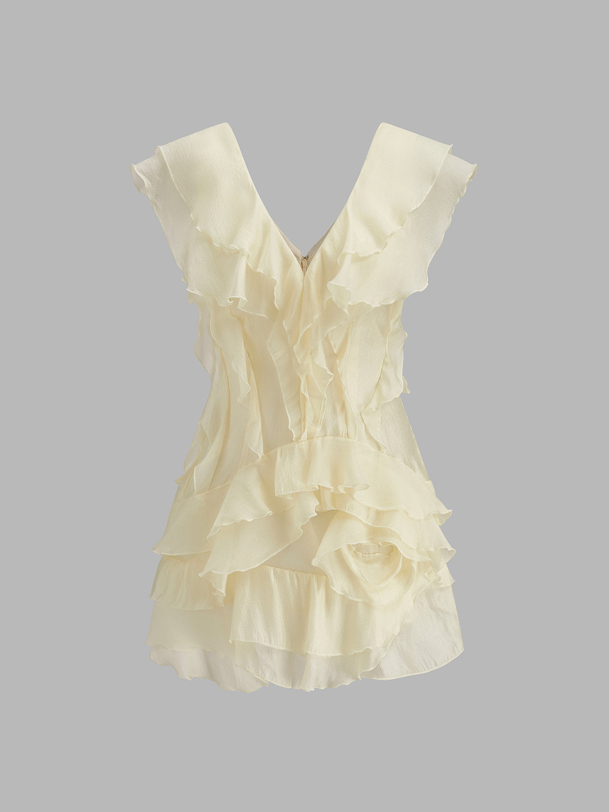 Romy Women's Ruffled Dress - shown in use
