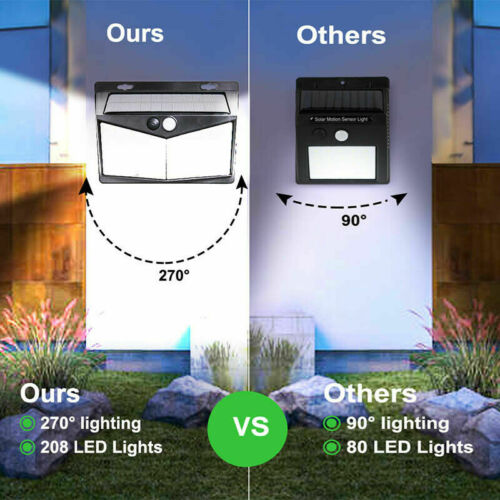 Vale Solar Lights - back view