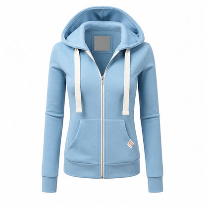 Saskia Women's Hoodie - fabric and finish detail