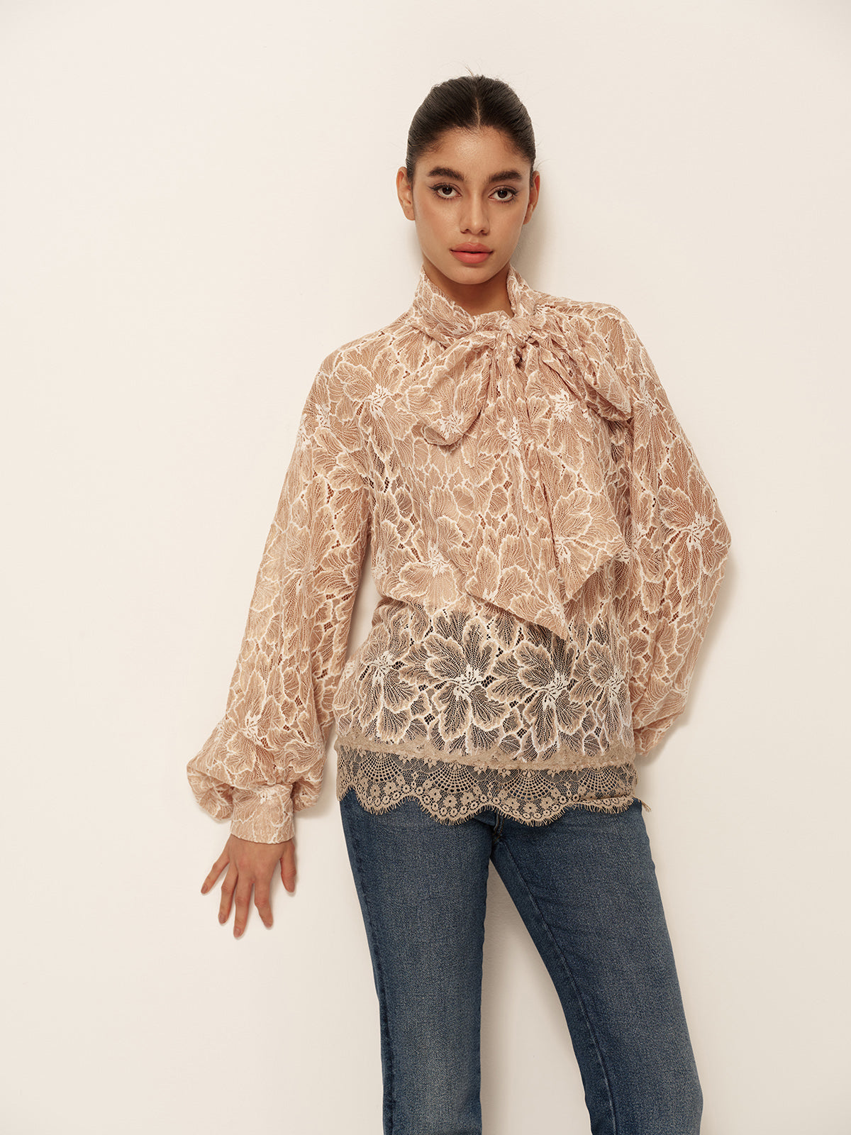 Genevieve Women's Blouse - close-up detail