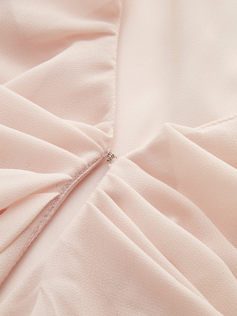 Anouk Women's Ruffled Blouse - fabric and finish detail