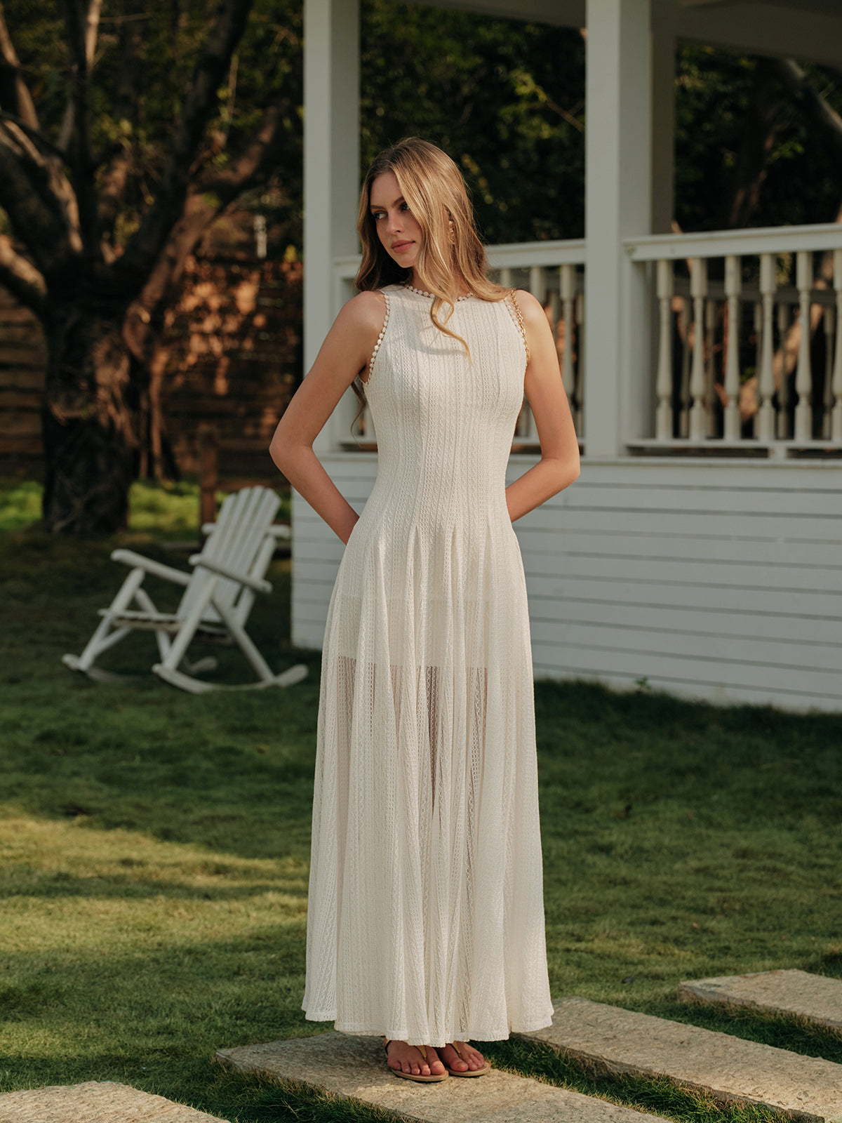 Cleo Women's Dress - back view