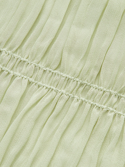 Vera Women's Pleated Dress - shown in use
