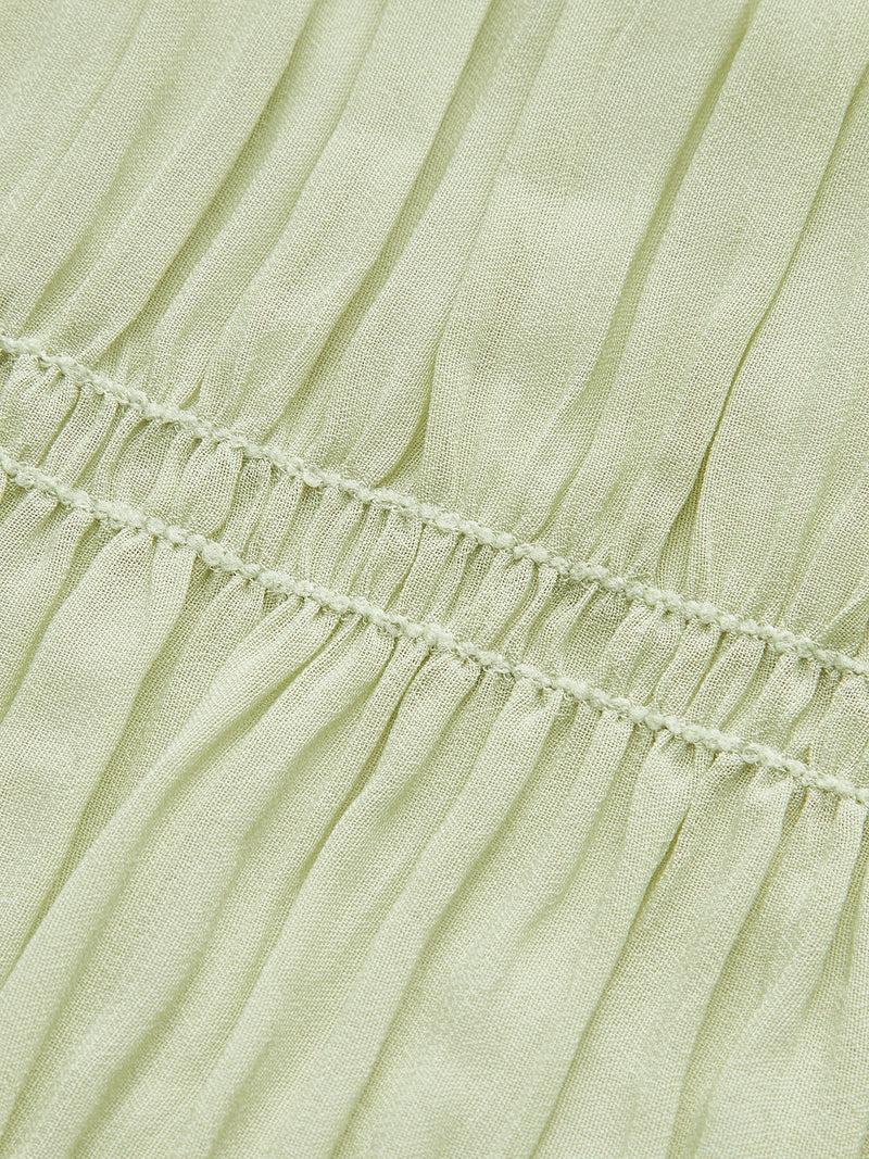 Vera Women's Pleated Dress - shown in use