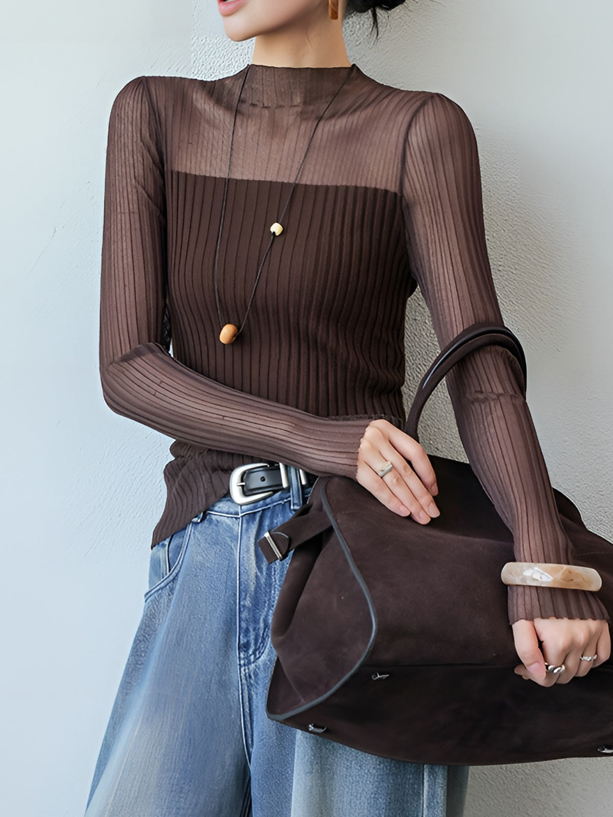 Anaïs Women's Sweater - back view