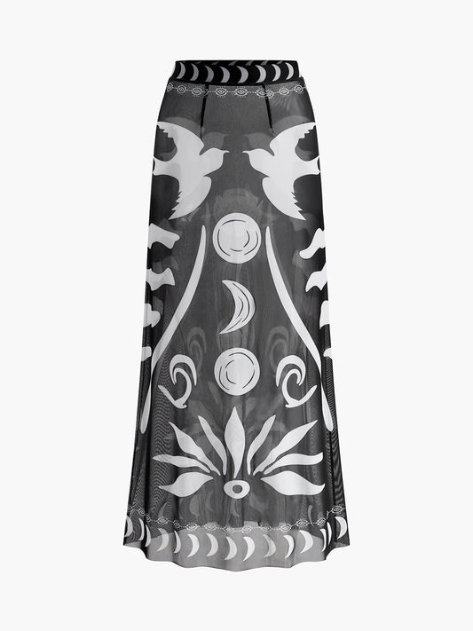 Ruby Women's Printed Cover-up - front view