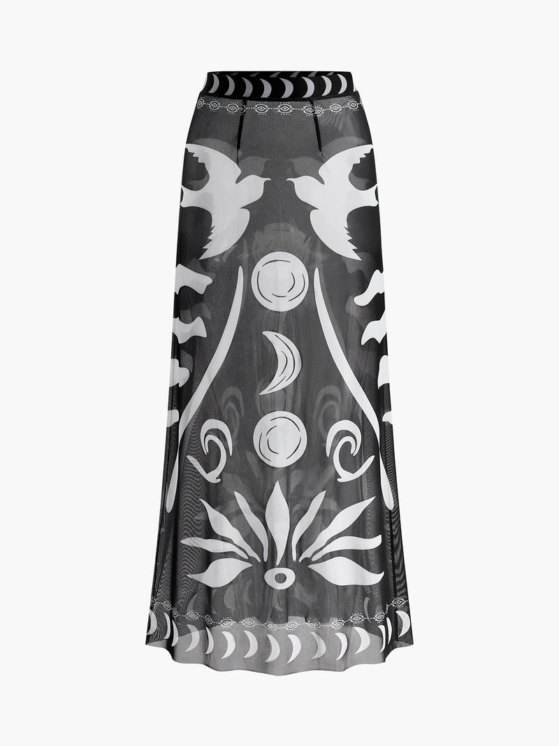 Ruby Women's Printed Cover-up - front view