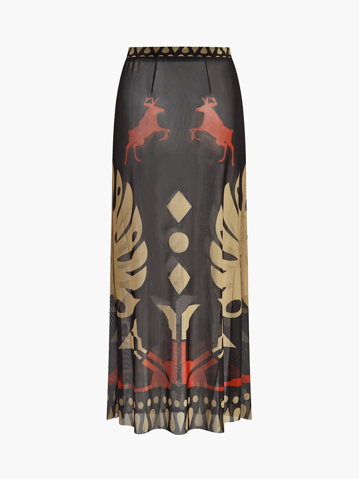 Saskia Women's Printed Cover-up - close-up detail