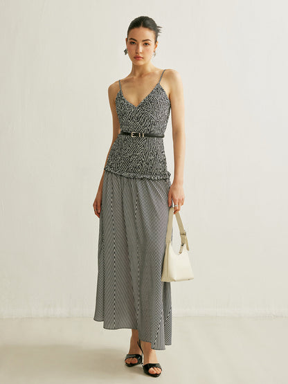 Colette Women's Pleated Dress - back view