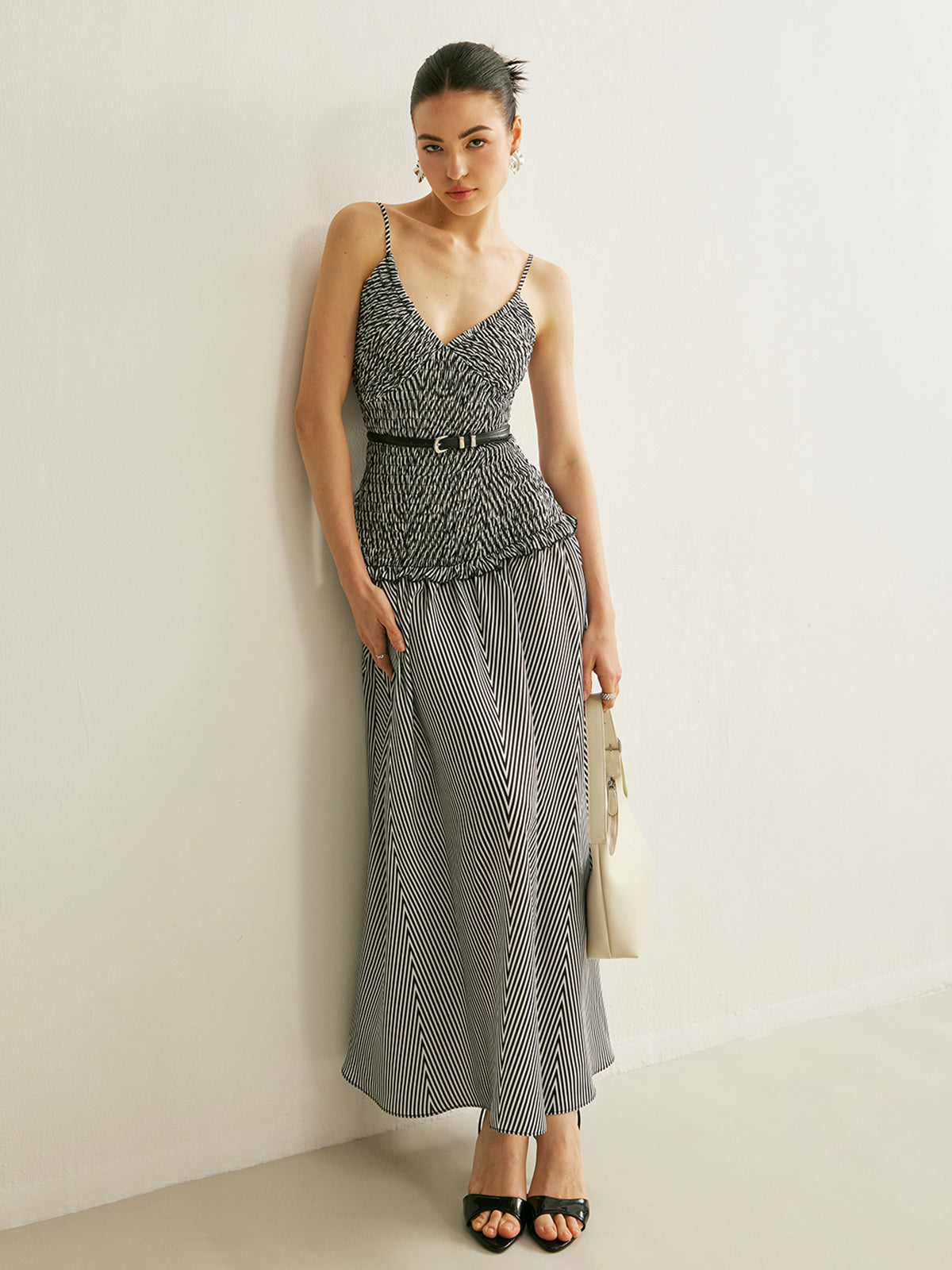 Colette Women's Pleated Dress - full-length view
