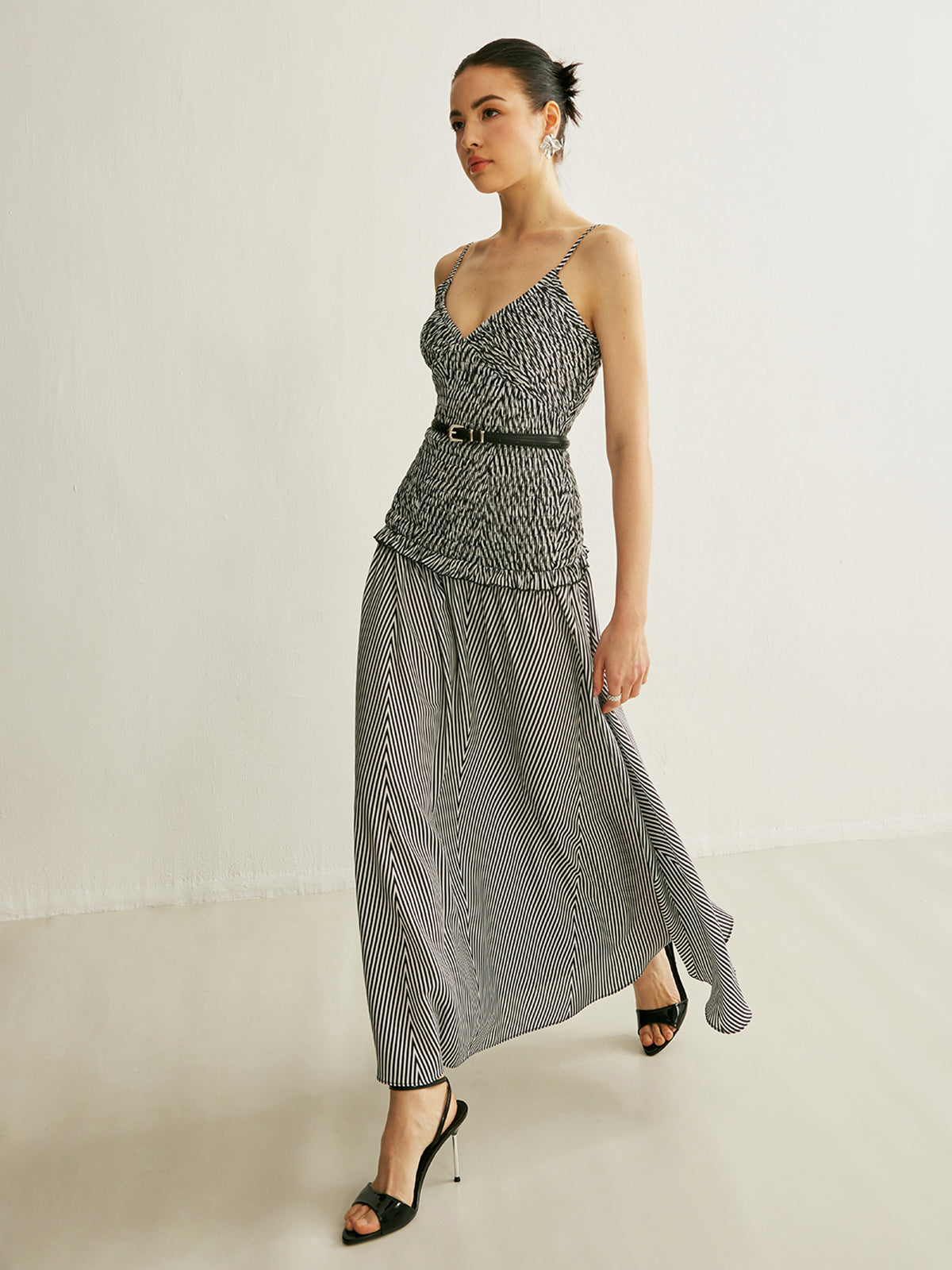 Colette Women's Pleated Dress - front view