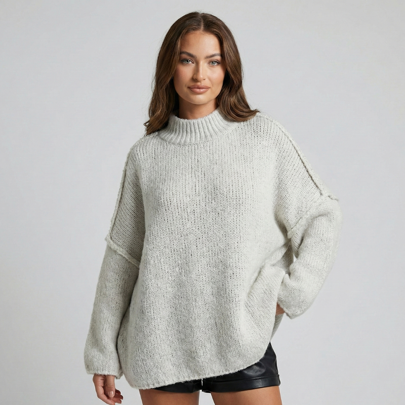 Alba Women's Sweater | Turtleneck