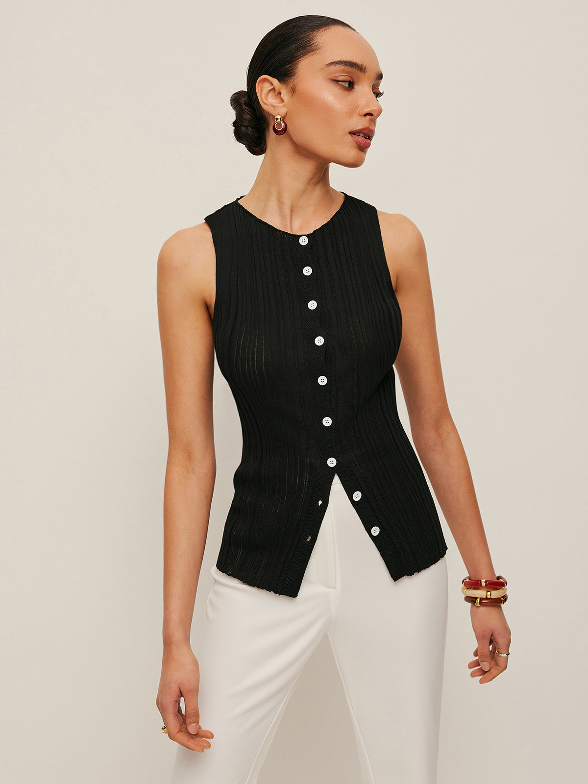 Faye Women's Top - styled view