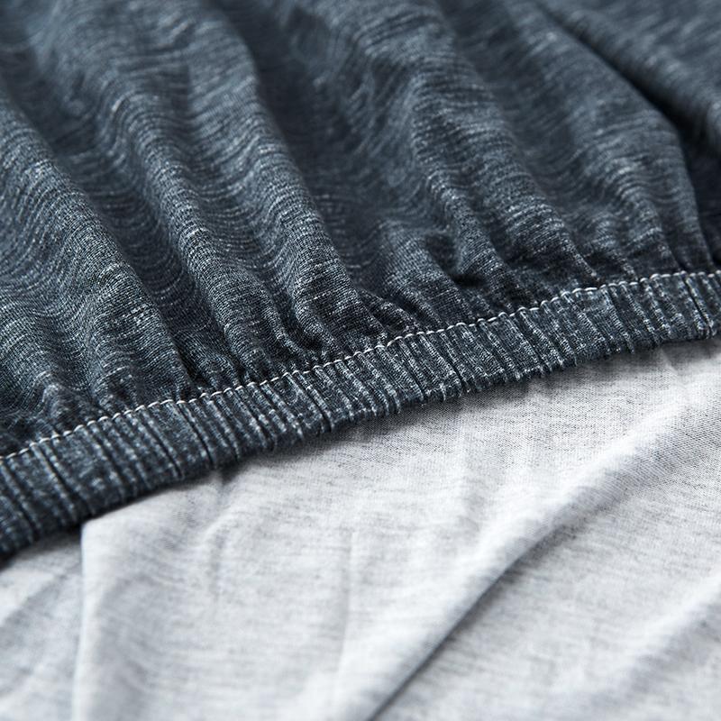 L-Shaped Spotted Anthracite Sofa Cover