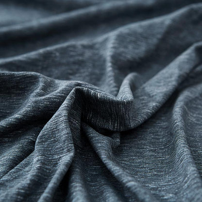 L-Shaped Spotted Anthracite Sofa Cover