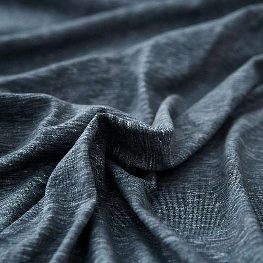 L-Shaped Spotted Anthracite Sofa Cover