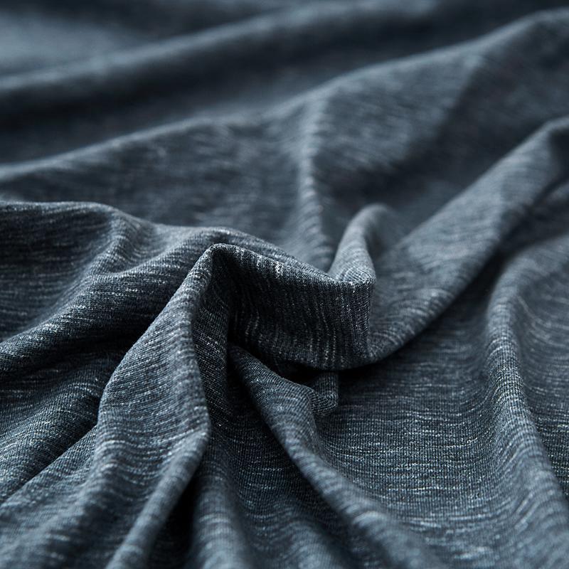 L-Shaped Spotted Anthracite Sofa Cover