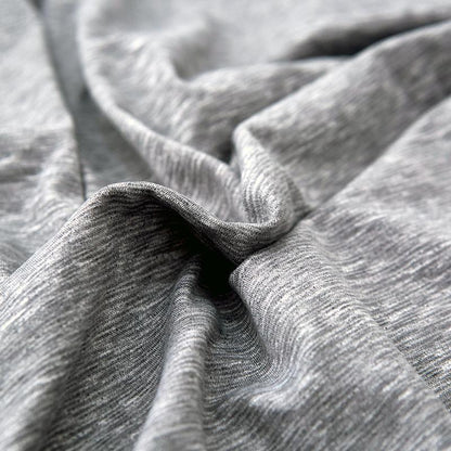 L-Shaped Spotted Light Grey Sofa Cover
