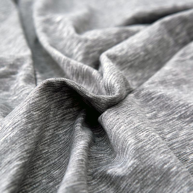 L-Shaped Spotted Light Grey Sofa Cover