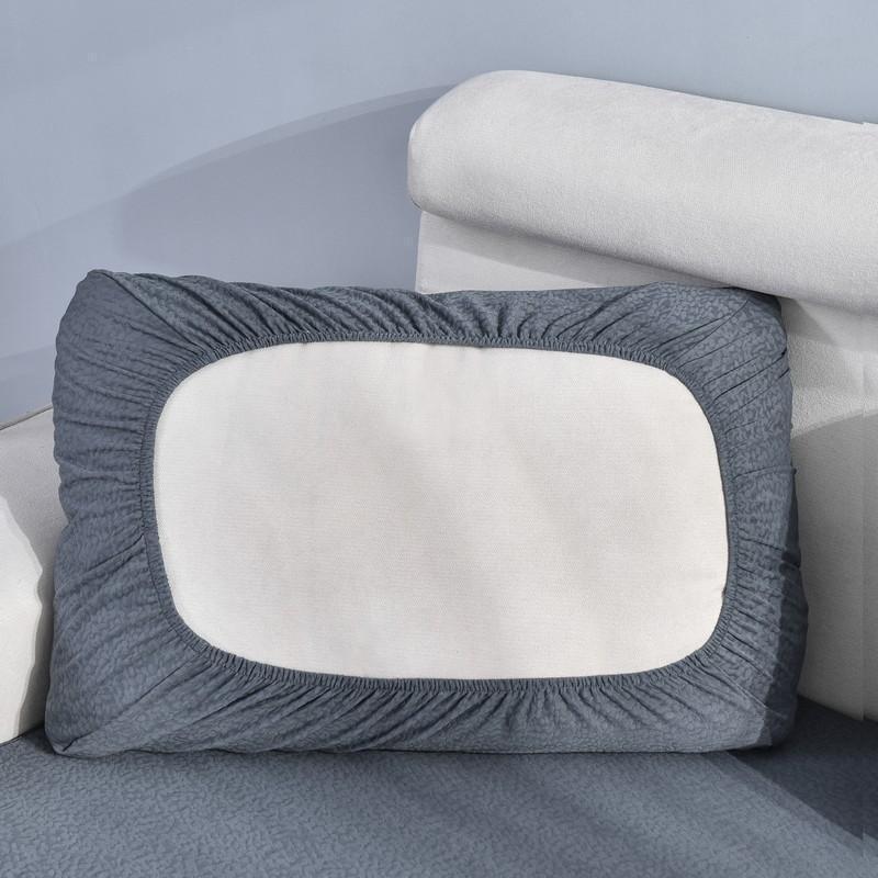 Waterproof Sofa Cushion Cover, Dark Grey