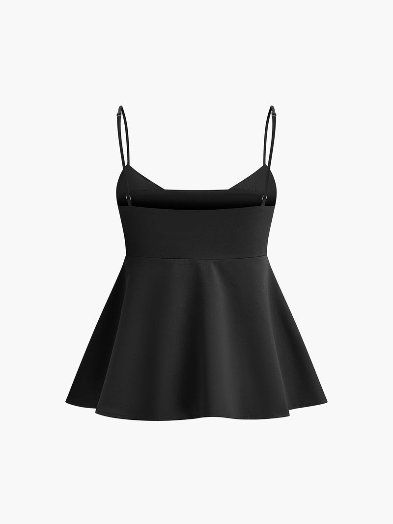 Dahlia Women's Camisole - fabric and finish detail