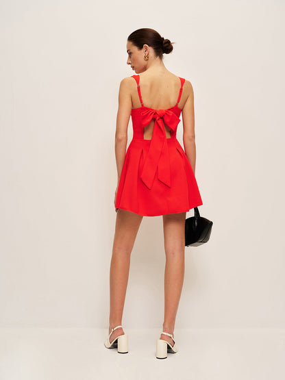 June Women's Dress - fabric and finish detail