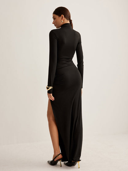 Ines Women's Pleated Dress - flat lay