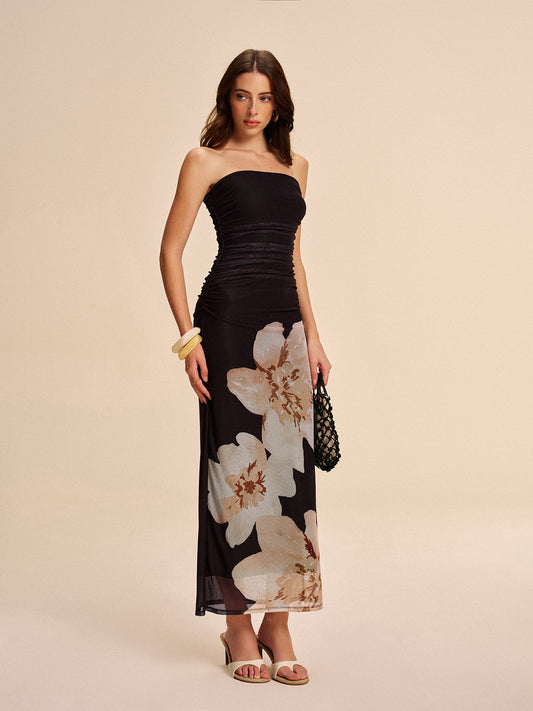 Astrid Women's Pleated Dress - front view
