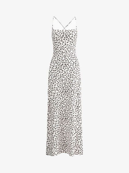 Greta Women's Floral Dress - close-up detail