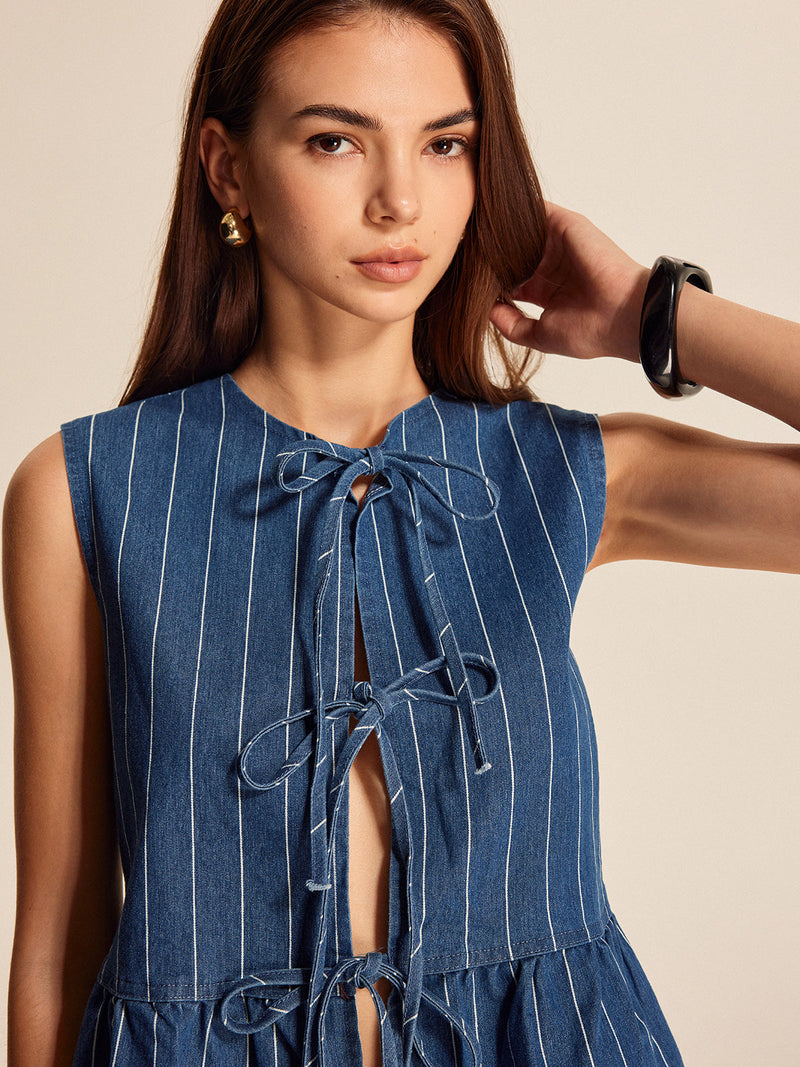 June Women's Vest - styled view