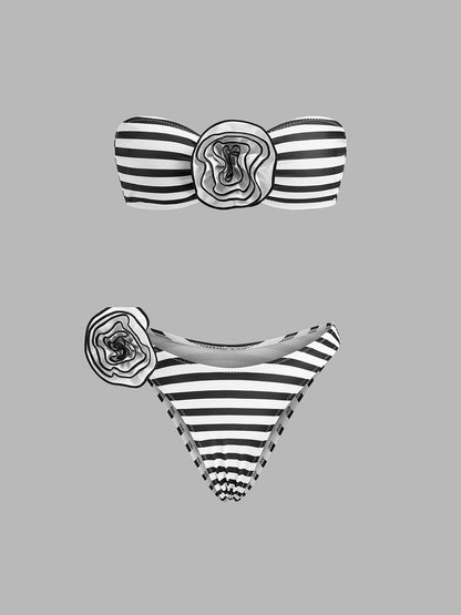 Ava Women's Floral Swimsuit - styled view