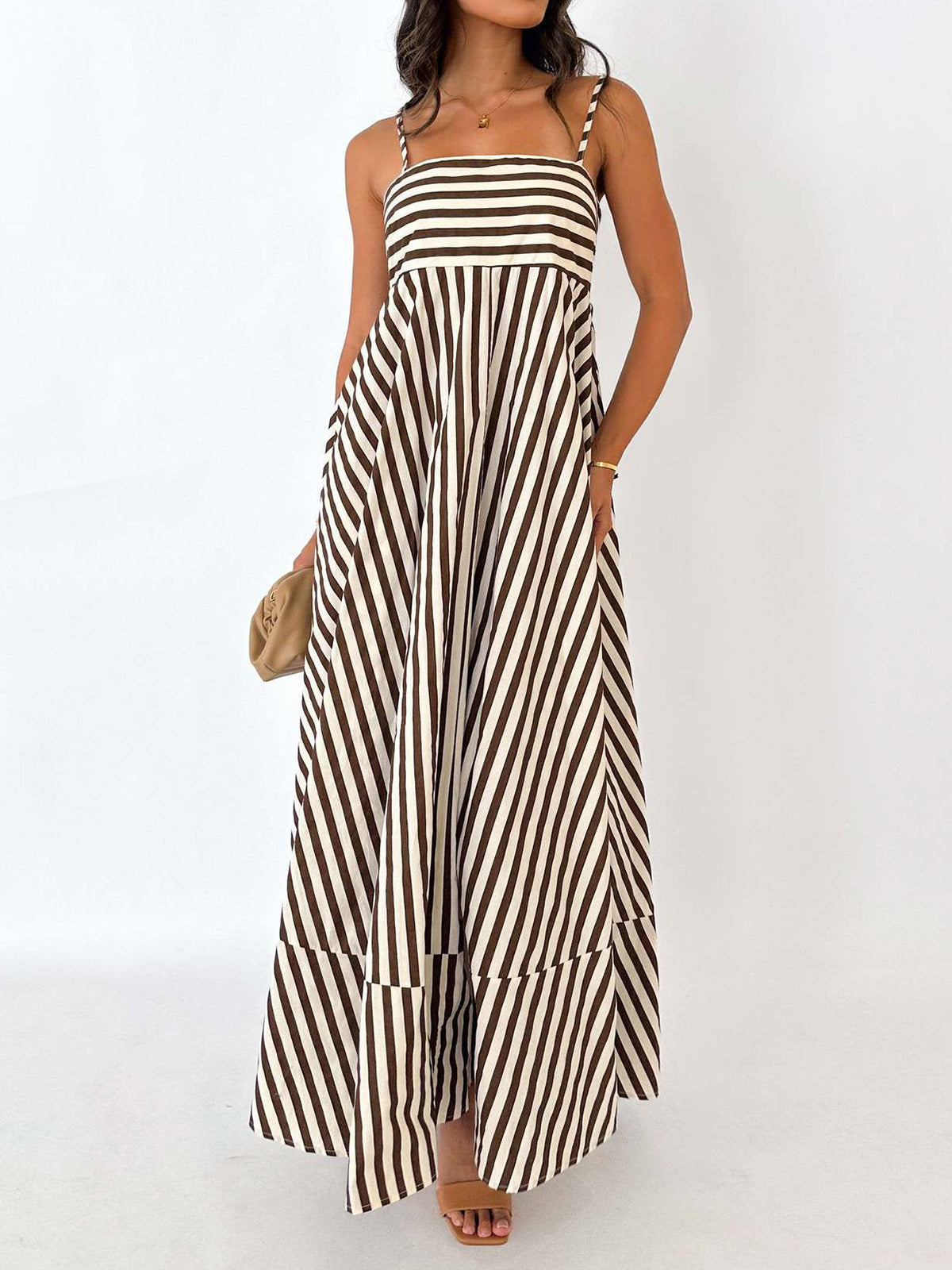 Quinn Women's Pleated Dress - styled view