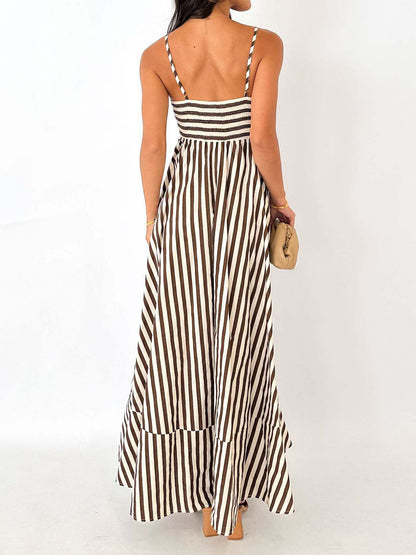 Quinn Women's Pleated Dress - fabric and finish detail