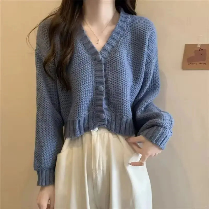 Rhea Women's Cardigan - front view