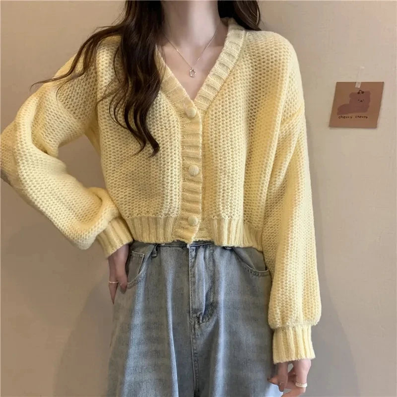 Rhea Women's Cardigan - back view