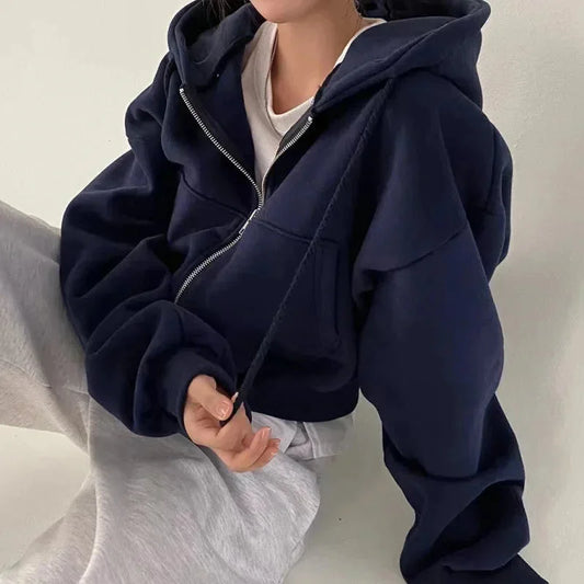 Mira Women's Oversized Hoodie - styled view